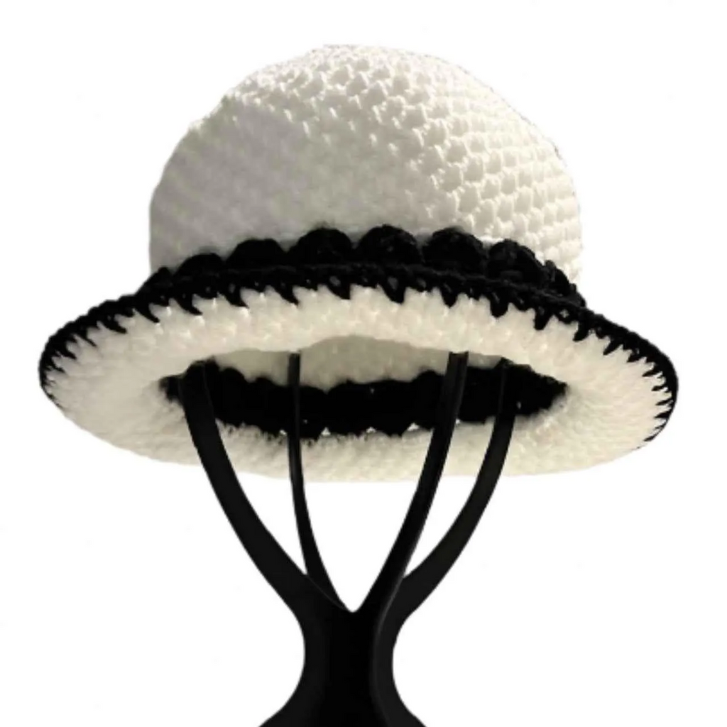 Urban Weave Handmade Monochrome Bucket Hat