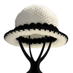 Urban Weave Handmade Monochrome Bucket Hat