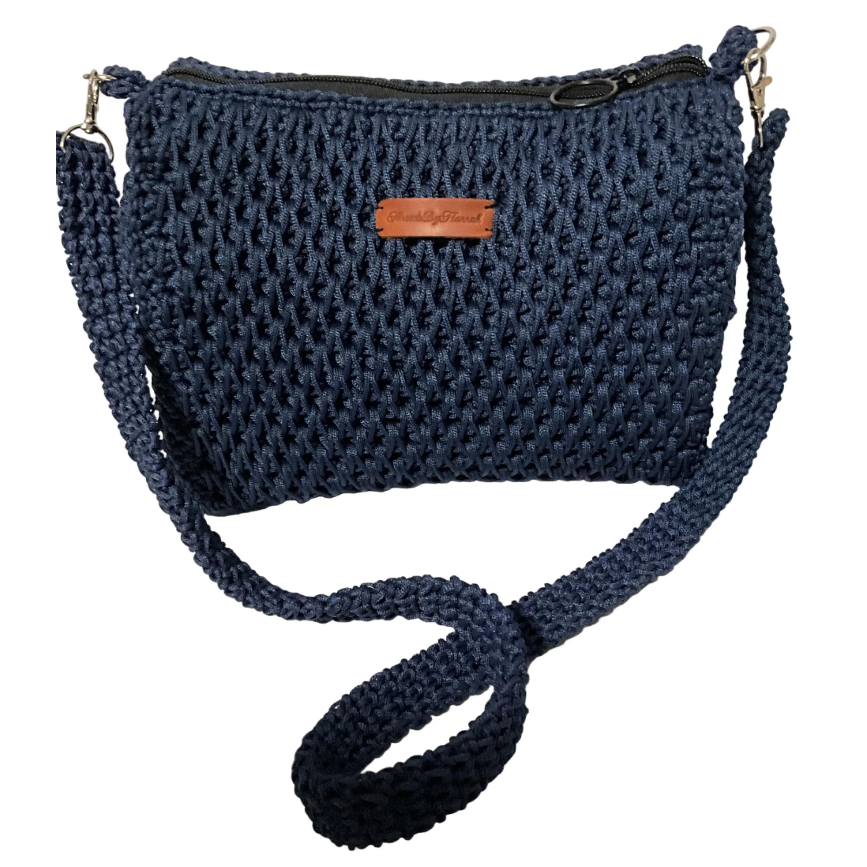 Sky Weave Handcrafted Crochet Shoulder Bag