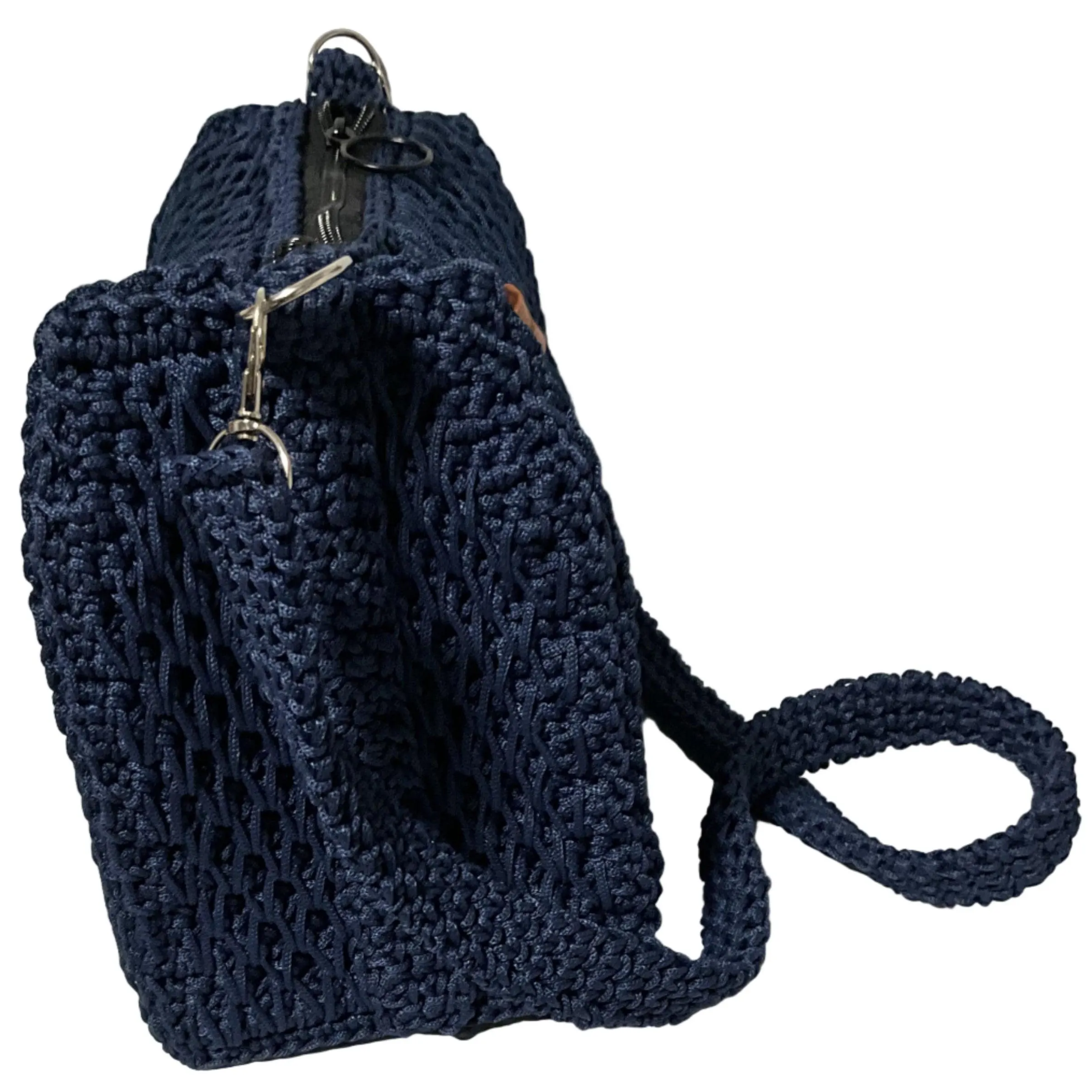 Sky Weave Handcrafted Crochet Shoulder Bag