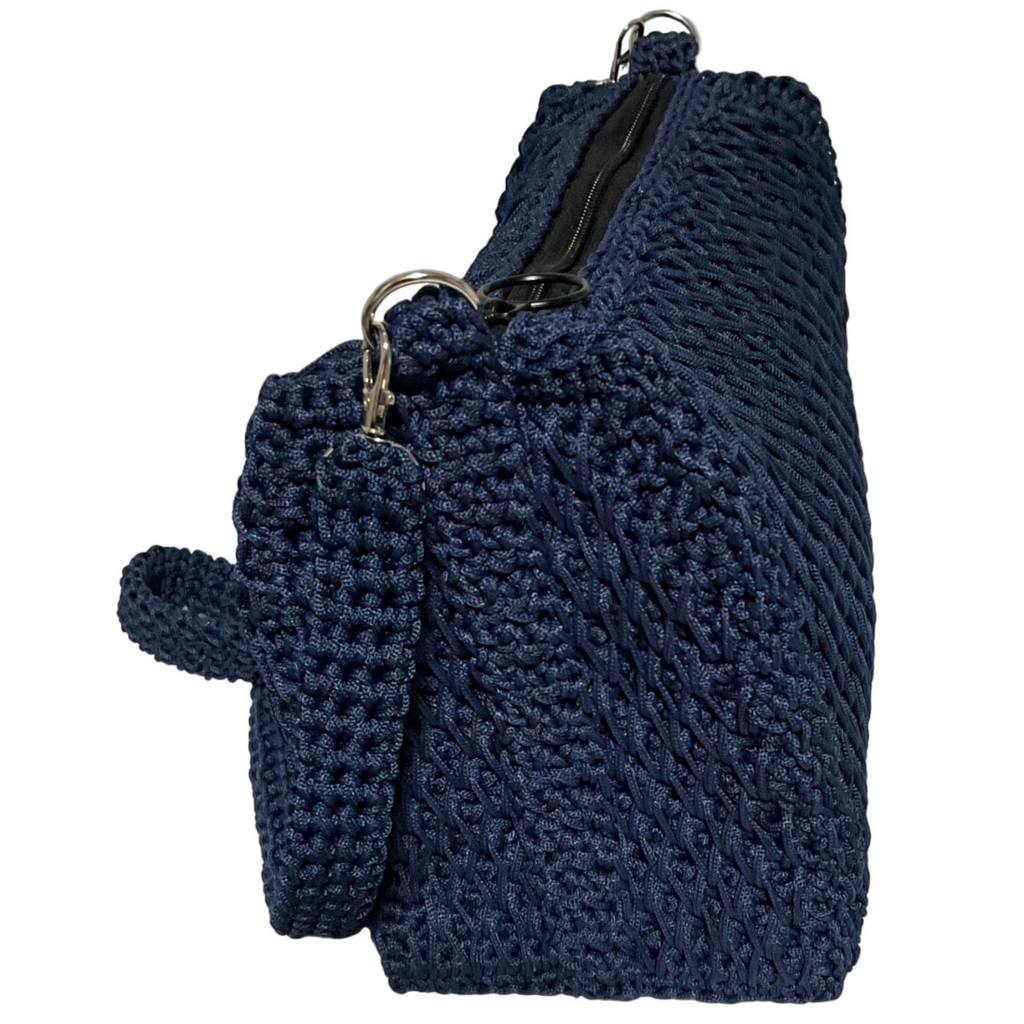 Sky Weave Handcrafted Crochet Shoulder Bag