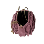 Rose of Kenya Handcrafted Pink Flower Purse