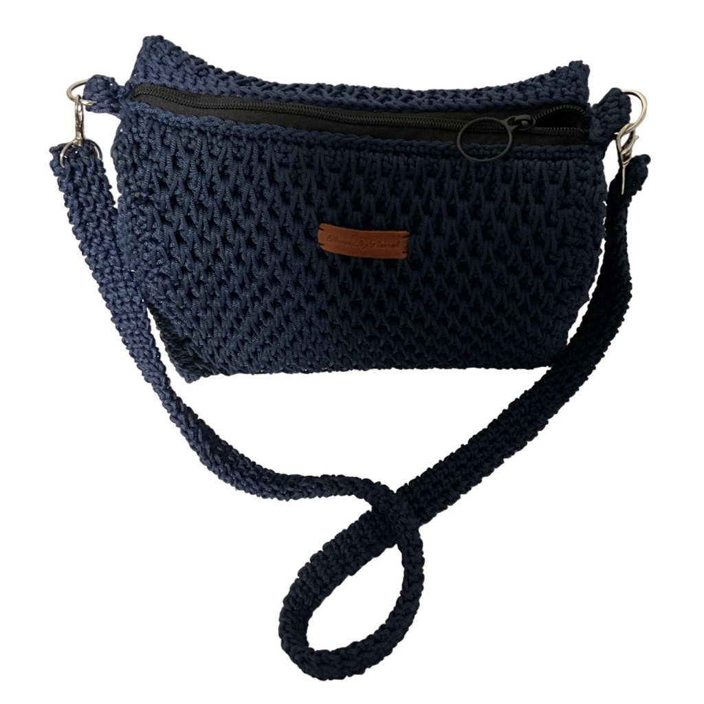 Sky Weave Handcrafted Crochet Shoulder Bag