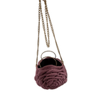 Rose of Kenya Handcrafted Pink Flower Purse