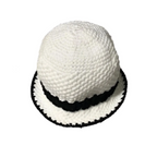 Urban Weave Handmade Monochrome Bucket Hat