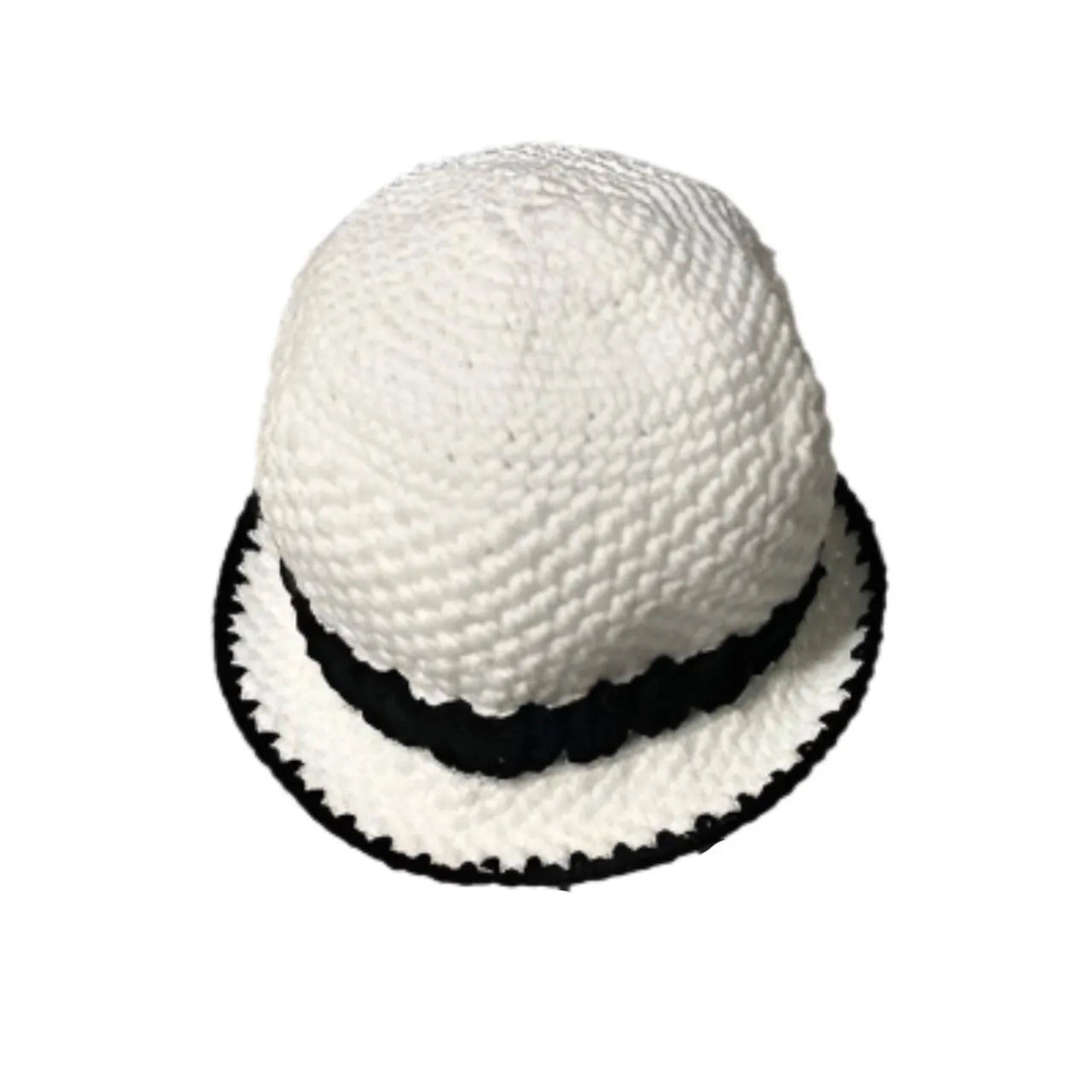 Urban Weave Handmade Monochrome Bucket Hat