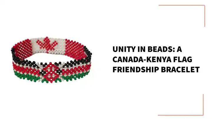Unity in Beads: A Canada-Kenya Flag Friendship Bracelet by@Outfy