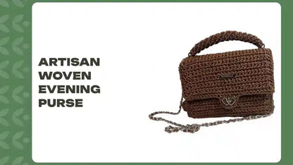 Artisan Woven Evening Purse by@Outfy