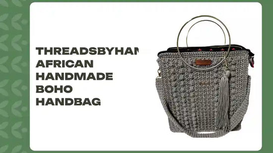 ThreadsByHannah African Handmade Boho Handbag by@Outfy